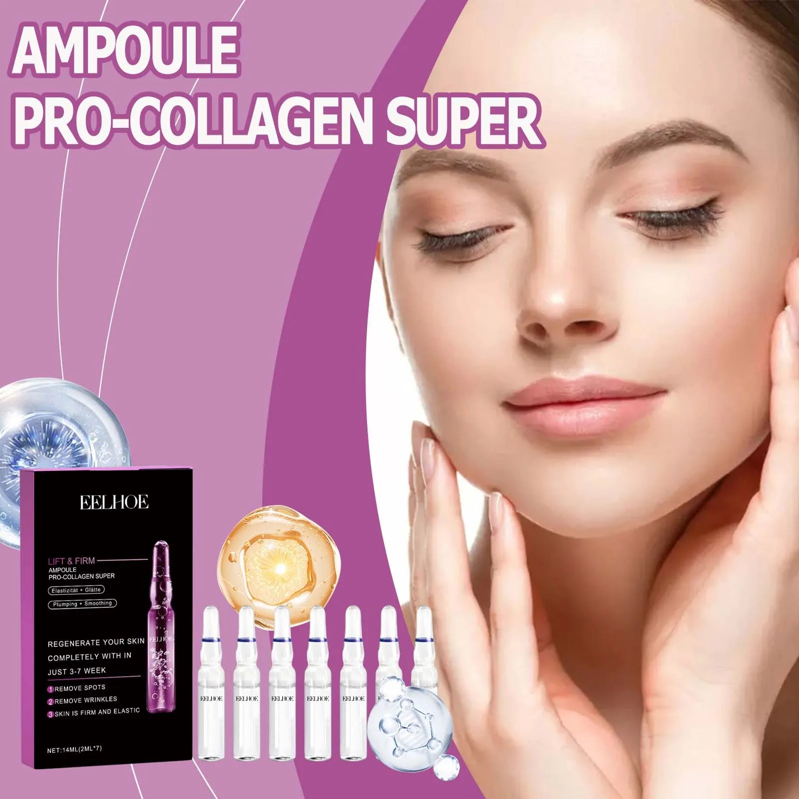 EELHOE Collagen Lifting Serum – Anti-Wrinkle & Hydration Anti-Aging Face Serum Zpaxo