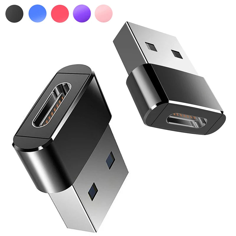 1- USB Adapter C 2 0 Cell Phone Male Female Converter Type-c Laptop Zpaxo