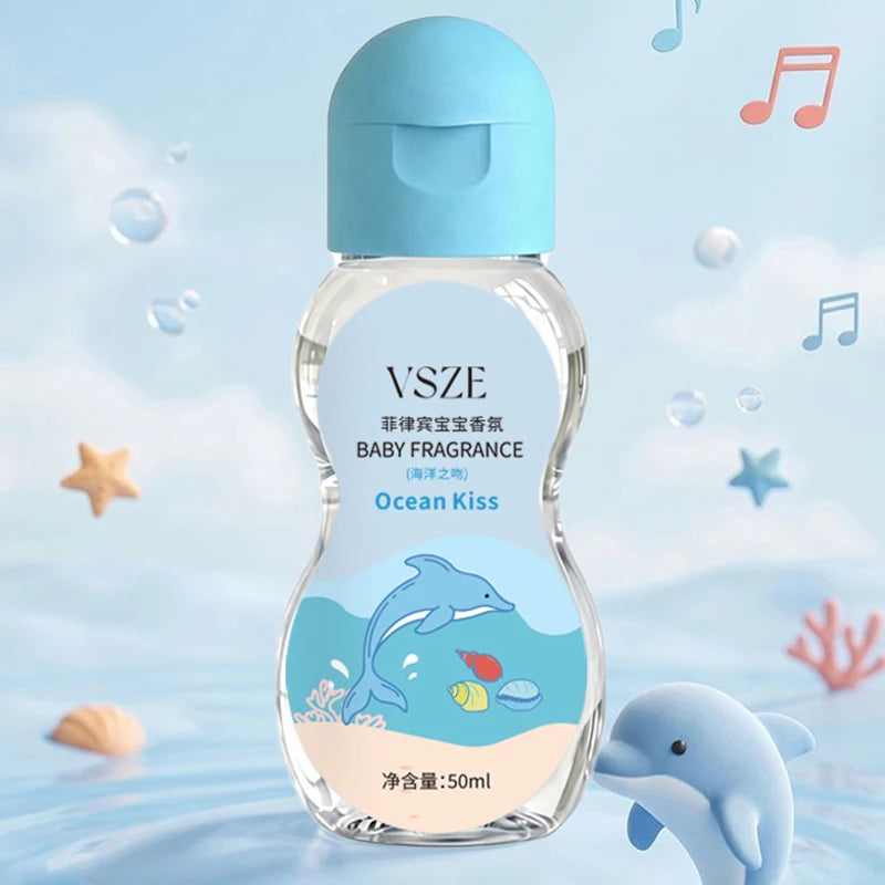 Baby Friendly Plant Extract Soft Scent Perfume Fresh Light Fragrance Natural Skin Calming Aroma Kids Home Daily Use 50ml Zpaxo