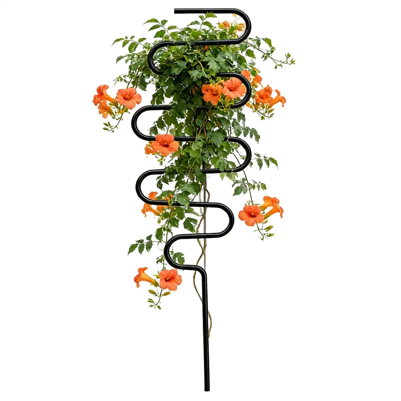 Plant Support Stakes Metal Plant Support Rack Garden Metal Trellis for Indoor Outdoor Garden Balcony Home Gardeners Zpaxo