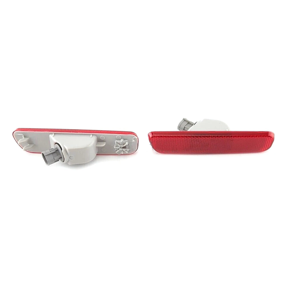 1 Pair Vehicle Rear Bumper Side Marker Light Reflector Left Right