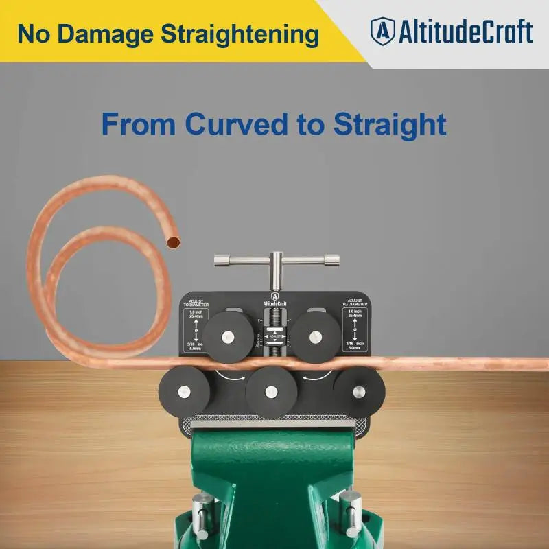 Tubing Straightener for Brake & Fuel Lines | 3/16"–1" Dia.