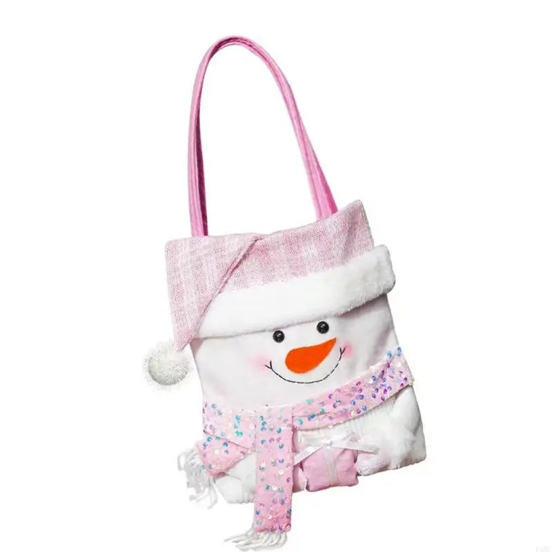Christmas Supports Bag Cartoon Doll Candy Storage Lovely Holiday
