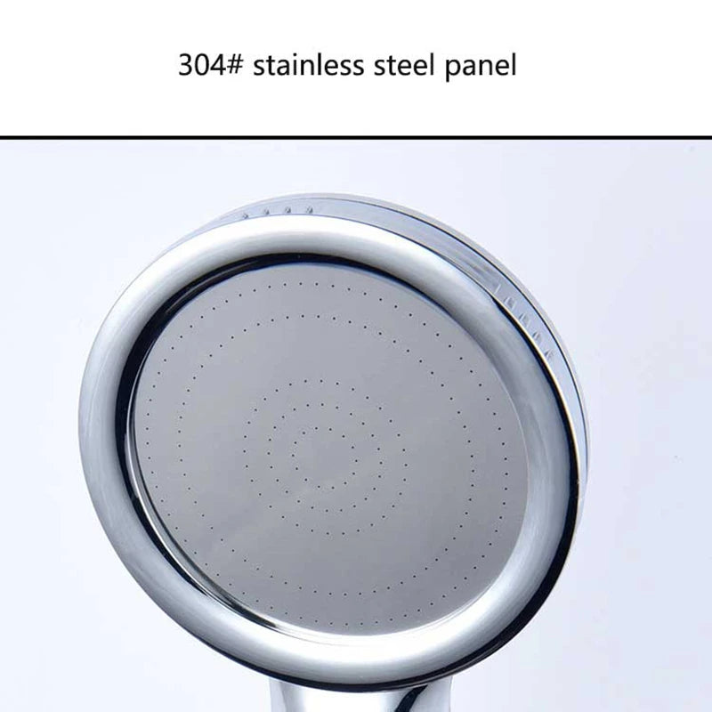 Large Flow Showerhead Silvery End High-quality High-pressure