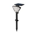 LED Ground Light Bright Solar Atmosphere 2 Lighting Modes Easy