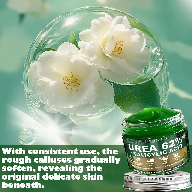 YUITIKUE 62% Urea Salicylic Acid Cream – Deep Moisturizing 100g Body Moisturizing Cream Zpaxo