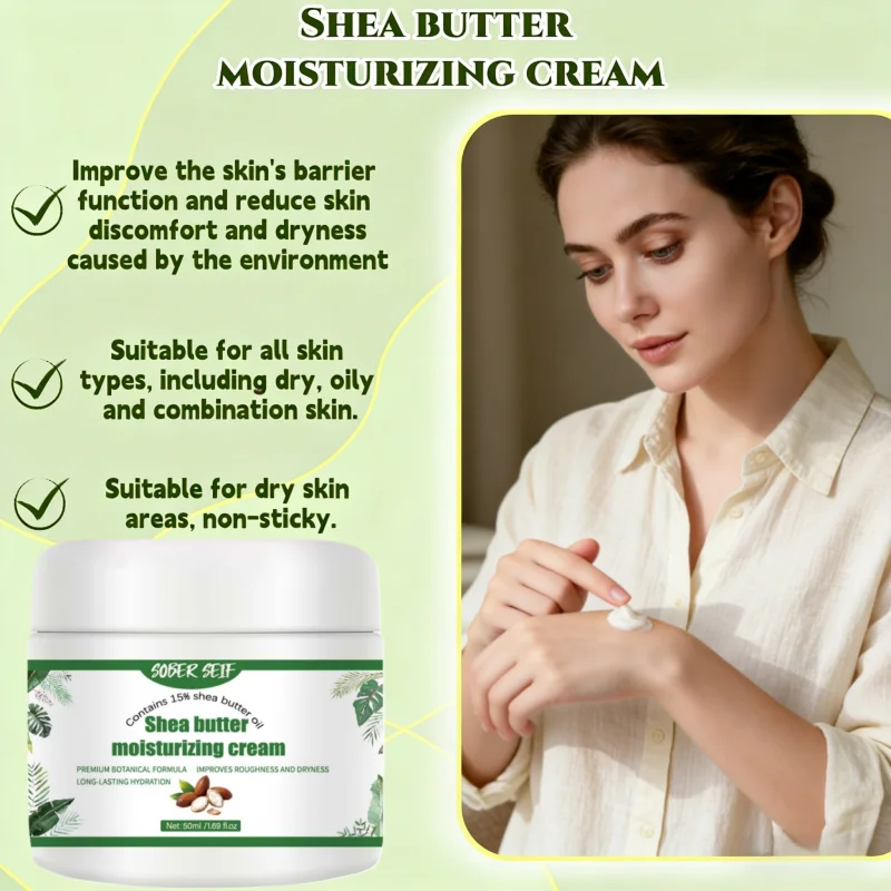 Daily Travel Use Body Lotion 72H Deep Moisturizer Shea Butter Hyaluronic Acid Ceramide Valentine Gift Nourishing Skin Care Zpaxo