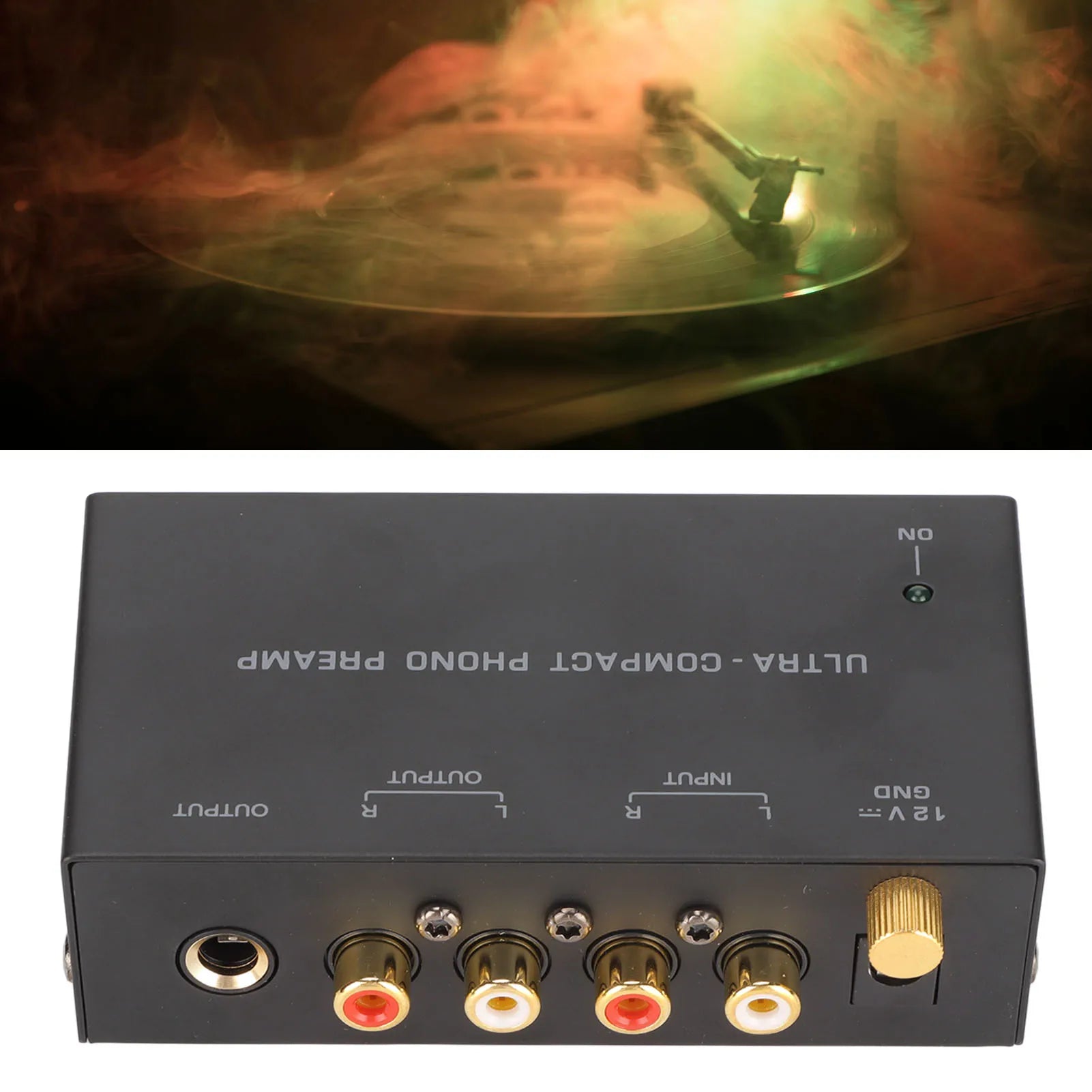 PP400 Phono Turntable Preamp Stereo Input Output Record Player