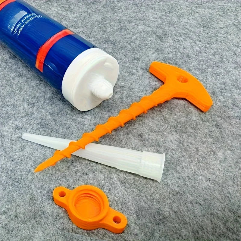 Silicone Caulk Cap & Nozzle Removal Tool Set – 2 Pack