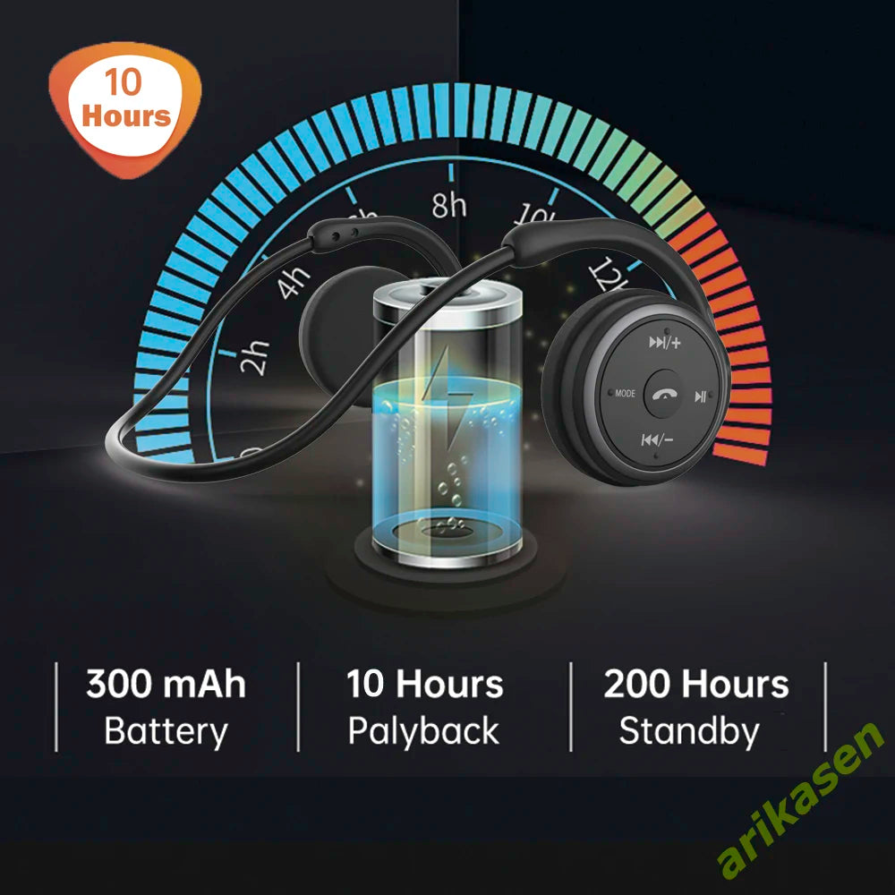 AX698 Sports Bluetooth Earphone MP3 Player Ear Comfortable Fone
