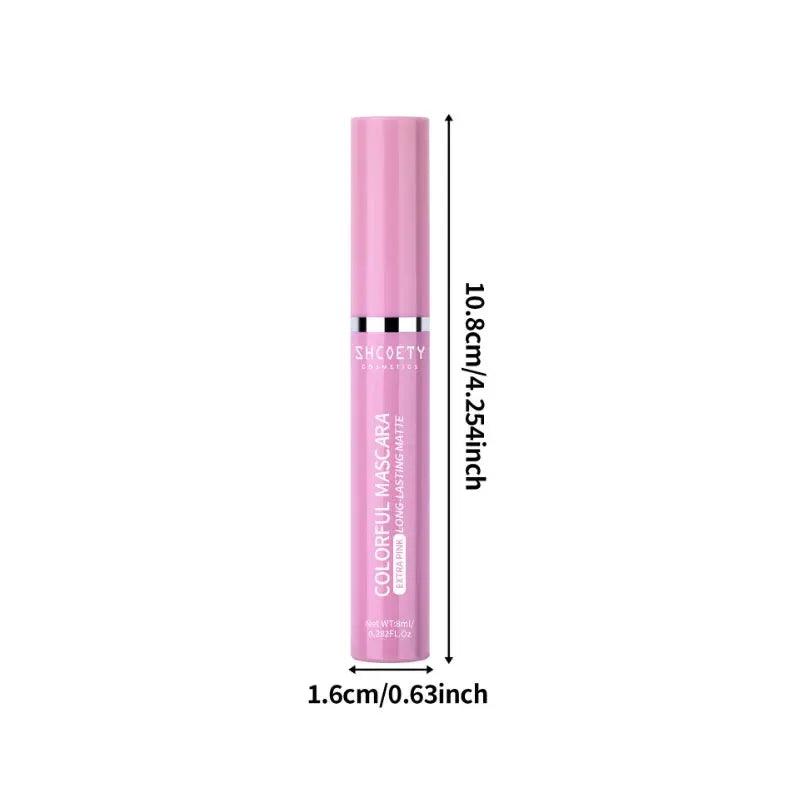 1PC Natural Curly Mascara-Color, Long-lasting, Smudge-proof, Eyelashes Curled and Thick, Suitable for Festivals and Stage Makeup Zpaxo
