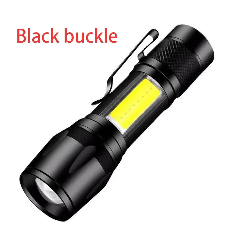 ESMARTER Mini USB Rechargeable LED Flashlight – Waterproof Torch