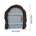 Fairy Door Whimsical Miniature Garden Tree Trunk Ornament Outdoor