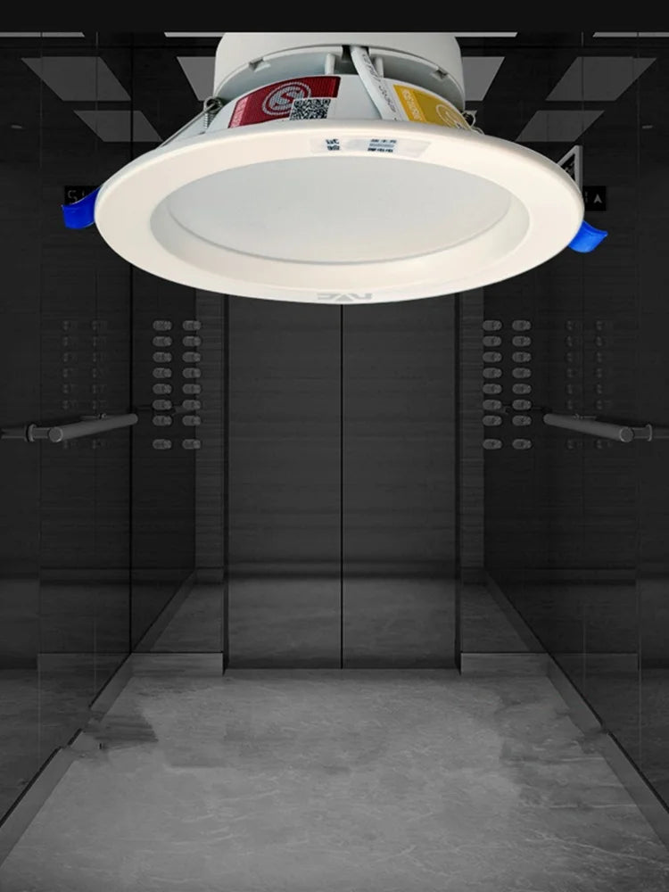 SHINEKNOT LED Emergency Recessed Downlight AC 200–240V