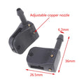 Car Universal Front Windshield Wiper Nozzle Jet Sprayer Kits