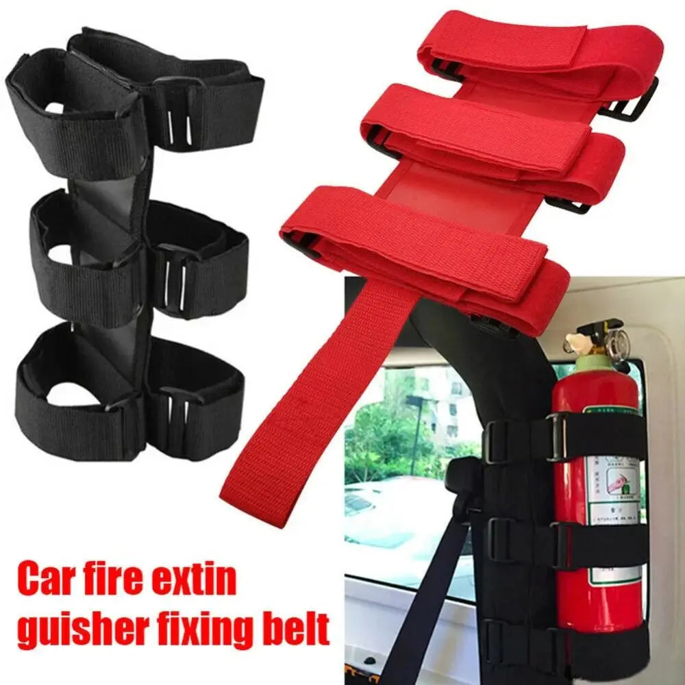 Reliable Car Trunk Storage Device High Tear Strength Car Trunk Fixed Belt Safe Interior Luggage Storage Zpaxo