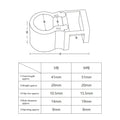 Fish Tank Plant Holder 6 Pieces Clear Bracket Hangable Aquarium Plant Cups for Fish Tank Home Grow Planting Cultivation Water Zpaxo S