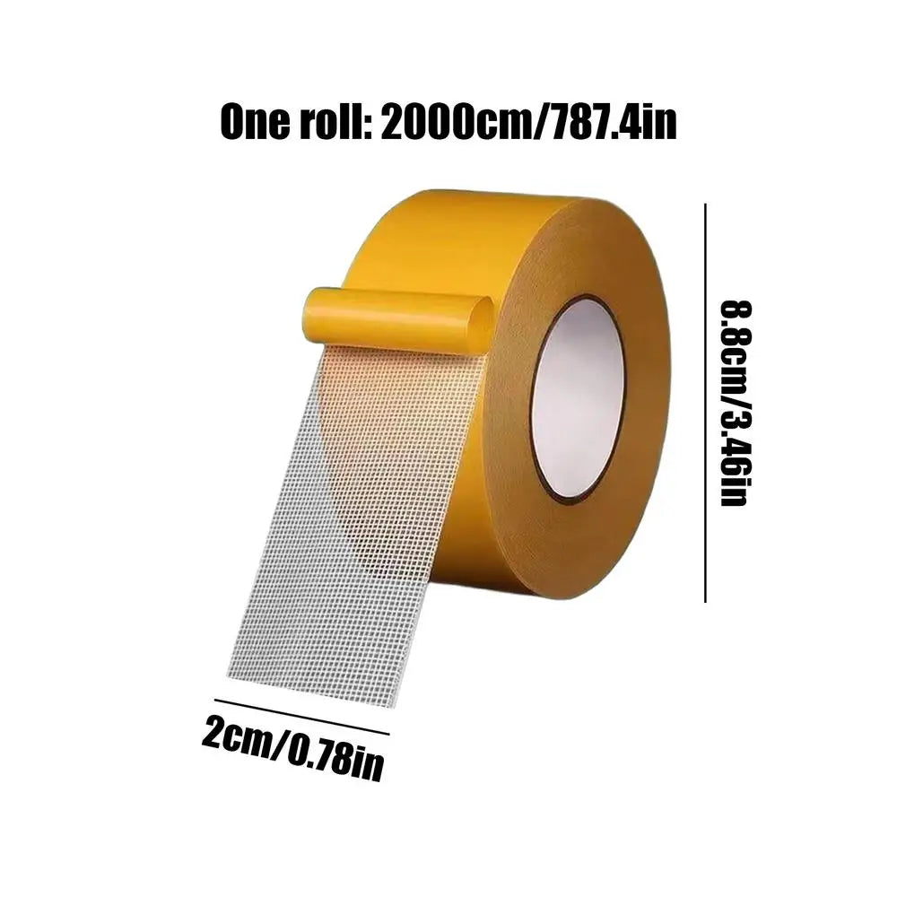 Double Sided Tape Mesh Adhesive Heavy Duty Removable Tear Resistant