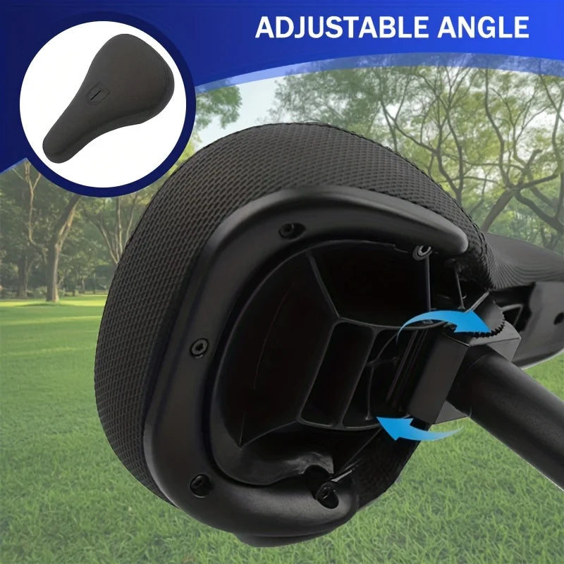 BMX Saddle Seat Post Pivotal Middle Hole Dirt Jump Bike Riding