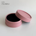 Round Minimalist Jewelry Box – Elegant Paper Gift Box