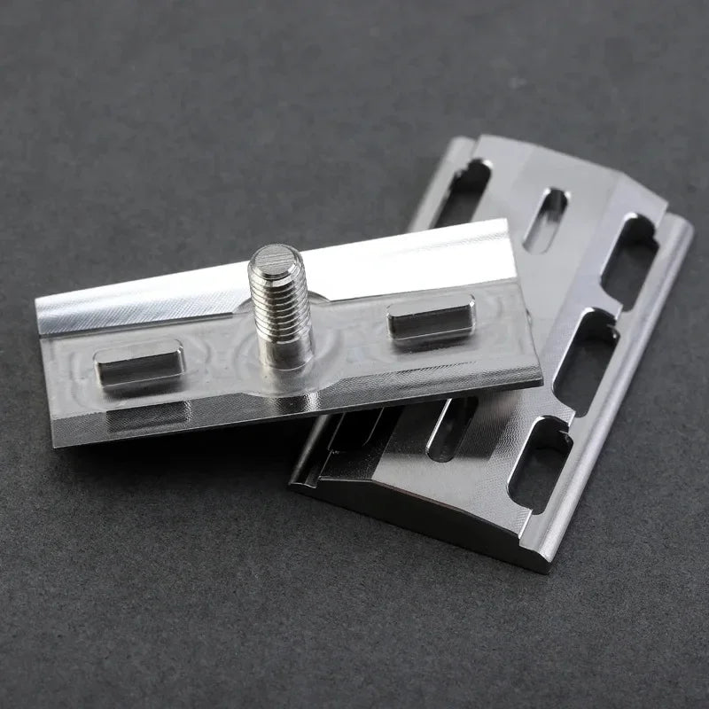 2026 Yaqi Flash Sale Razor Head YAQI SLOPE 316 Stainless Steel Slant Safety Razor Head Zpaxo