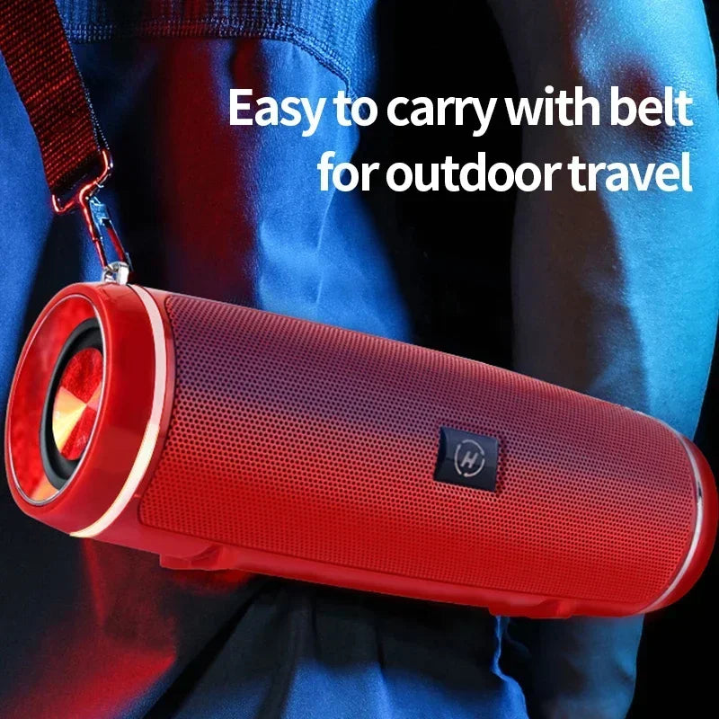 Portable Wireless Speaker Bluetooth 200W High Power Outdoor Audio 3D Stereo Surround TWS FM Voice RHDE Promotion Zpaxo