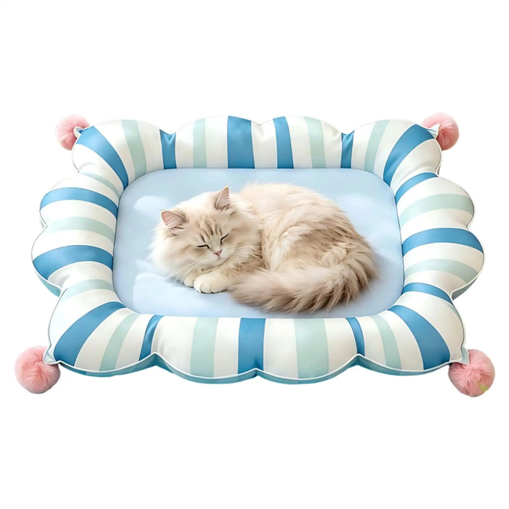 Cooling Mat Cats Cute Pattern Sleeping Cushion Cat Pad Home Entryway