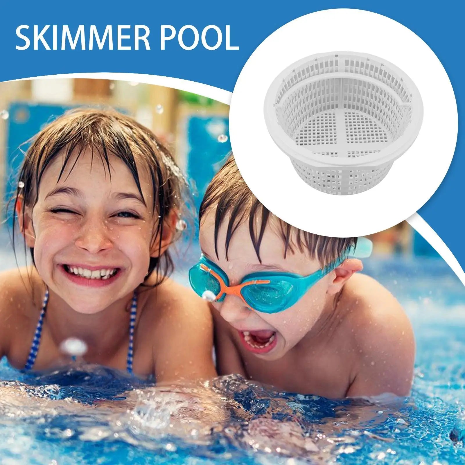 Skimmer Basket Replacement In-ground Pools Maintenance Tool Spa Tub