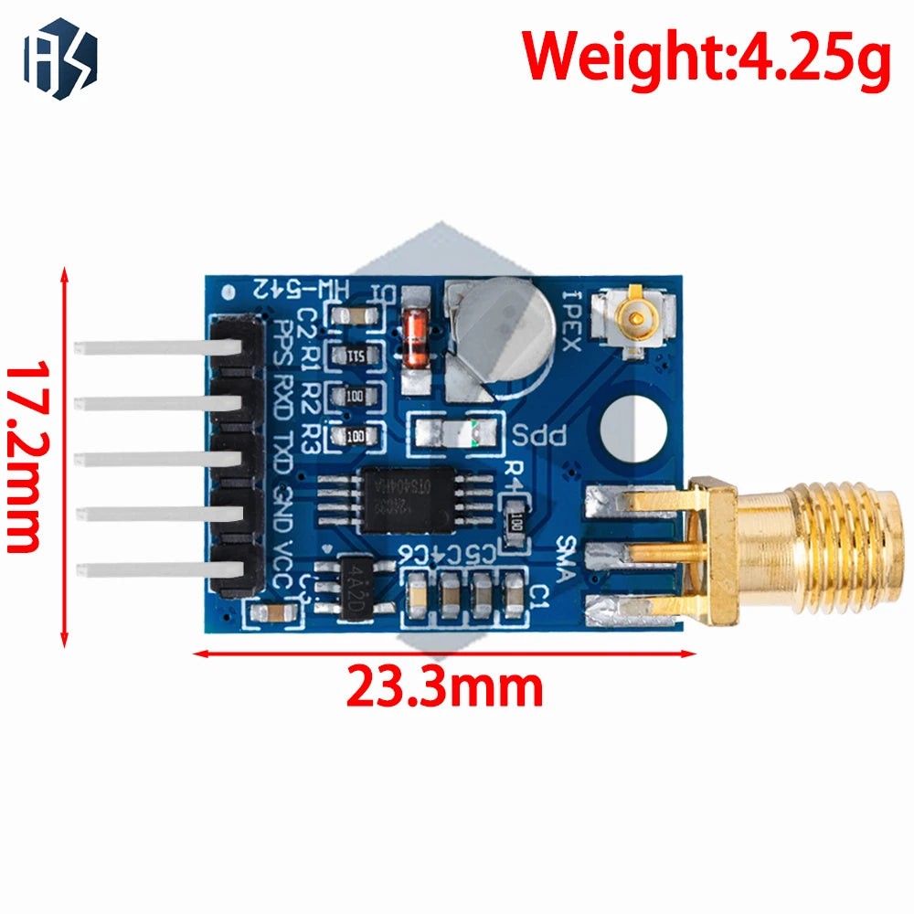Neo-6m Neo-7m Double Sided Gps Mini Module Neo-m8n Satellite Zpaxo