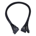 652F 24Pin Power Supply Cable 18+10pin Sleeved G1 G3 P2 T2 Modulars Zpaxo CN
