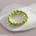 Heart Beaded Bracelet Fashion Sweet Colorful Retro Women Jewelry Zpaxo StyleD