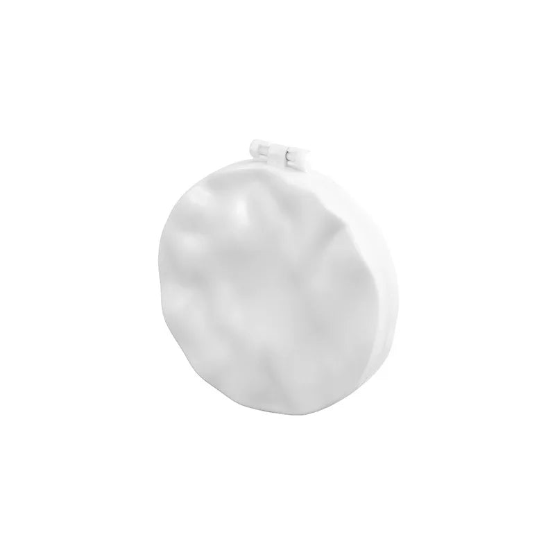 Double-Sided Foldable Compact Mirror – Round Pocket Vanity Mirror