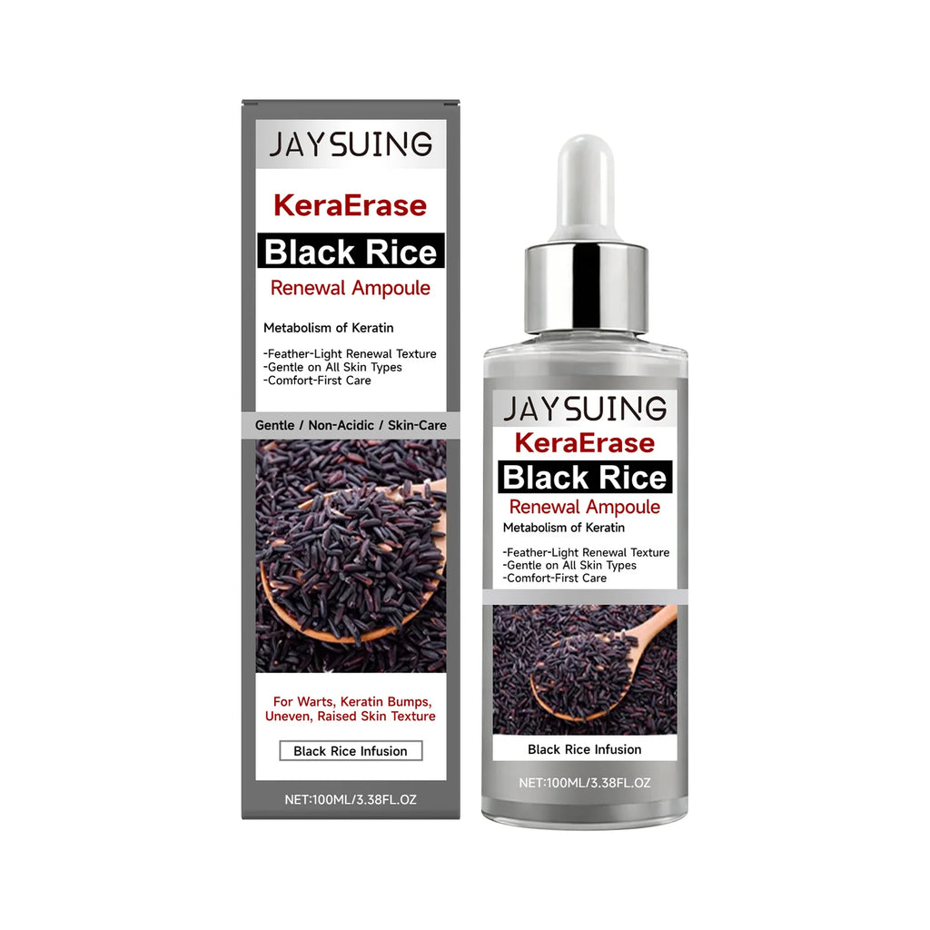 Black Rice Essence Gentle Moisturizing Facial Serum Hydrated Smooth Zpaxo