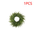 180 Artificial Norfolk Pine Garland Realistic Faux Cedar Christmas