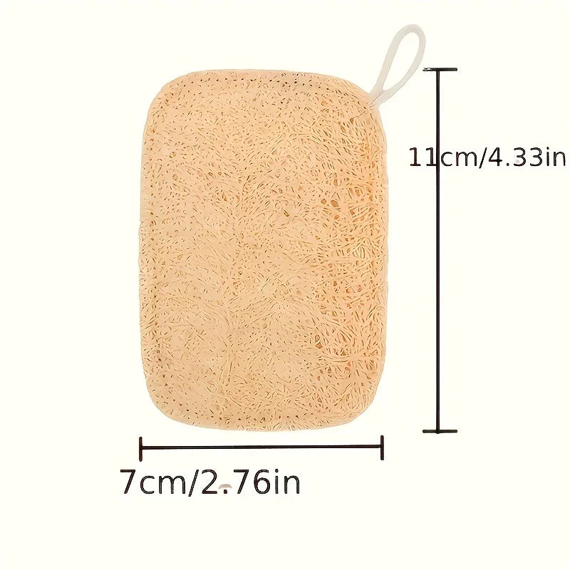 Loofah Sponges Natural Exfoliating Body Scrubber Bamboo Fiber Shower