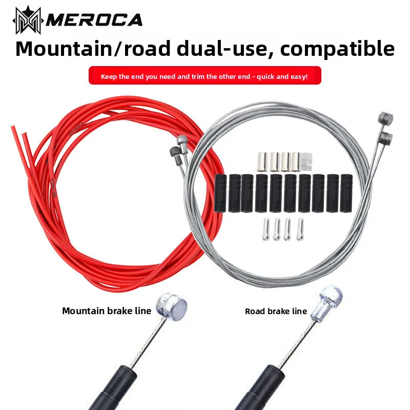 Mountain Bike Brake & Shift Cable Tube Set – V Disc Universal