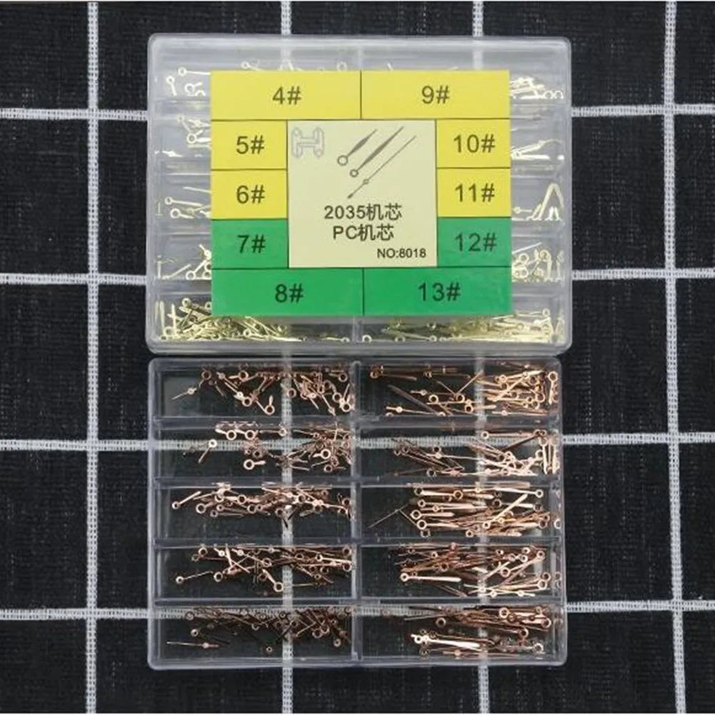 Alloy Watch Hands Needles Pins Assortment 6 8 10 12 13 Approx 100Sets