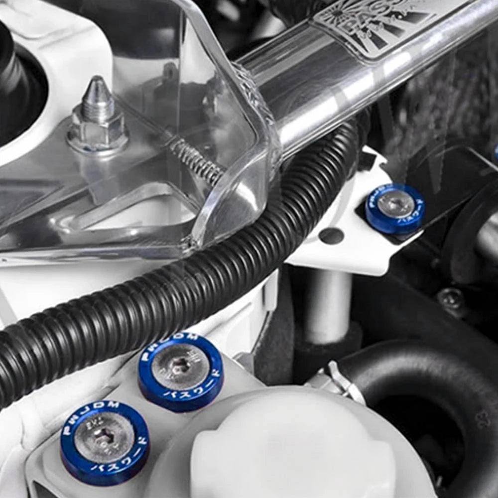 Accessaries Car Fasteners Engine Styling Fender M6 JDM Washer Zpaxo