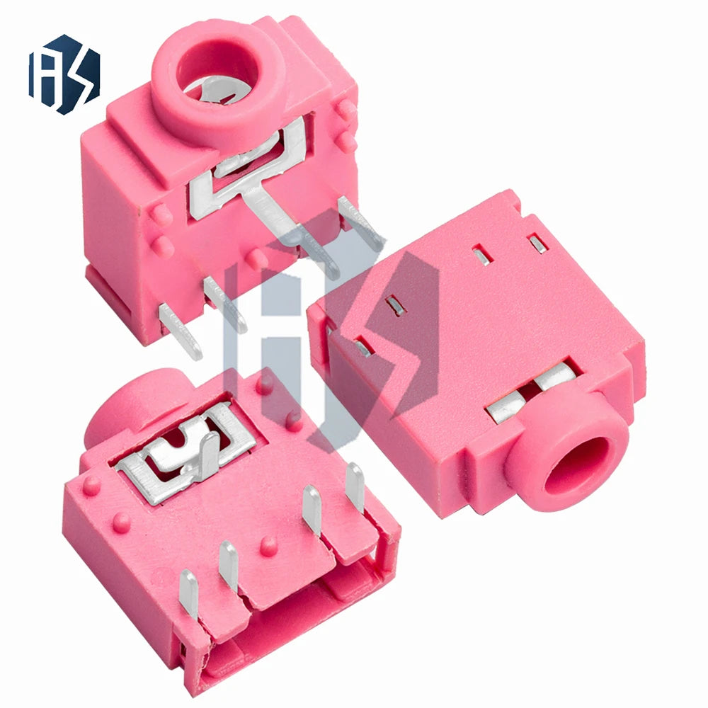 PJ-307 Stereo Jack Socket PCB-Mounted Audio Connector 3F07 Zpaxo