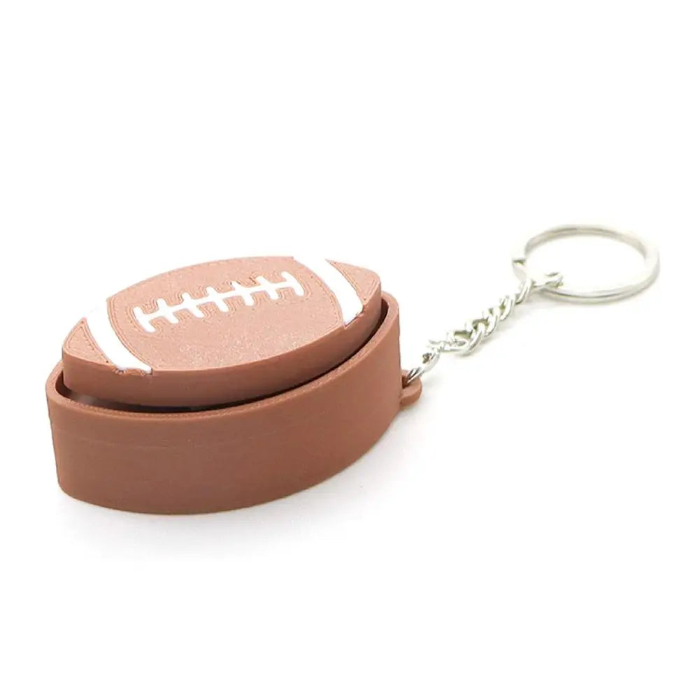 Sports Ball Keychain – Football, Basketball & Baseball Sports Keychain Zpaxo rugby
