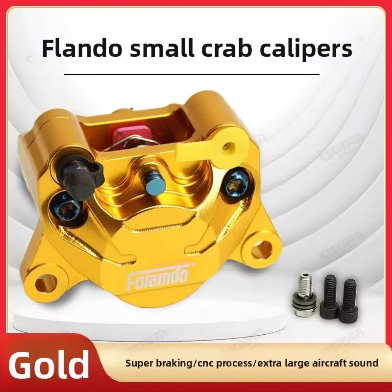 CNC Dual Piston Disc Brake Caliper Pair – Motorcycle Upgrade
