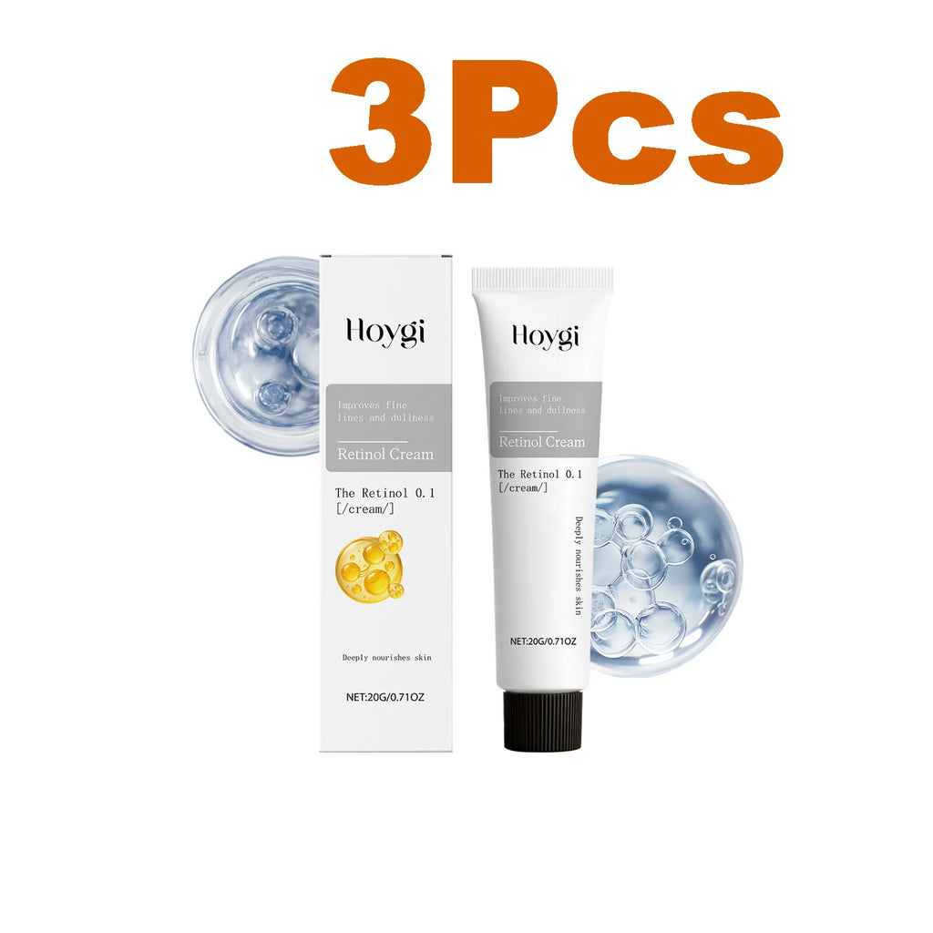 Hoygi Retinol Firming Cream – Vitamin E Anti-Aging Moisturizer Anti-Aging Face Cream Zpaxo 3 x 20g Boxed