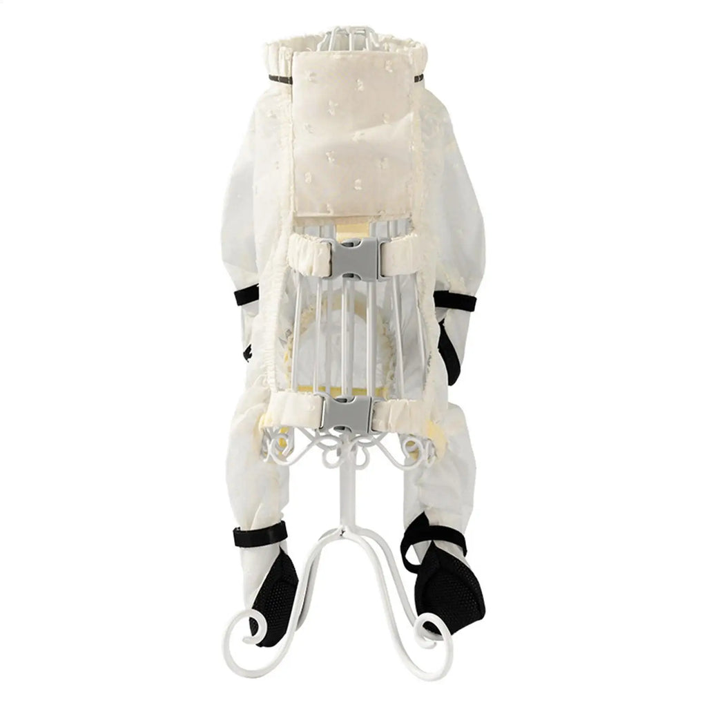 Small Dog Onesie Pet Elastic Bodysuit With D-Ring And Adjustable Strap Puppy Breathable Onesie For Commuting Walking Outdoor Zpaxo