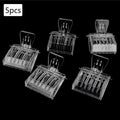 3 Transparent Clip-on Bee Cages Plastic Clips Queen Catchers Zpaxo 5PCS