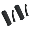 Ice Silk Motorcycle Grip Cover – Non-Slip Breathable Sleeve Handlebar Grip Cover Zpaxo Black