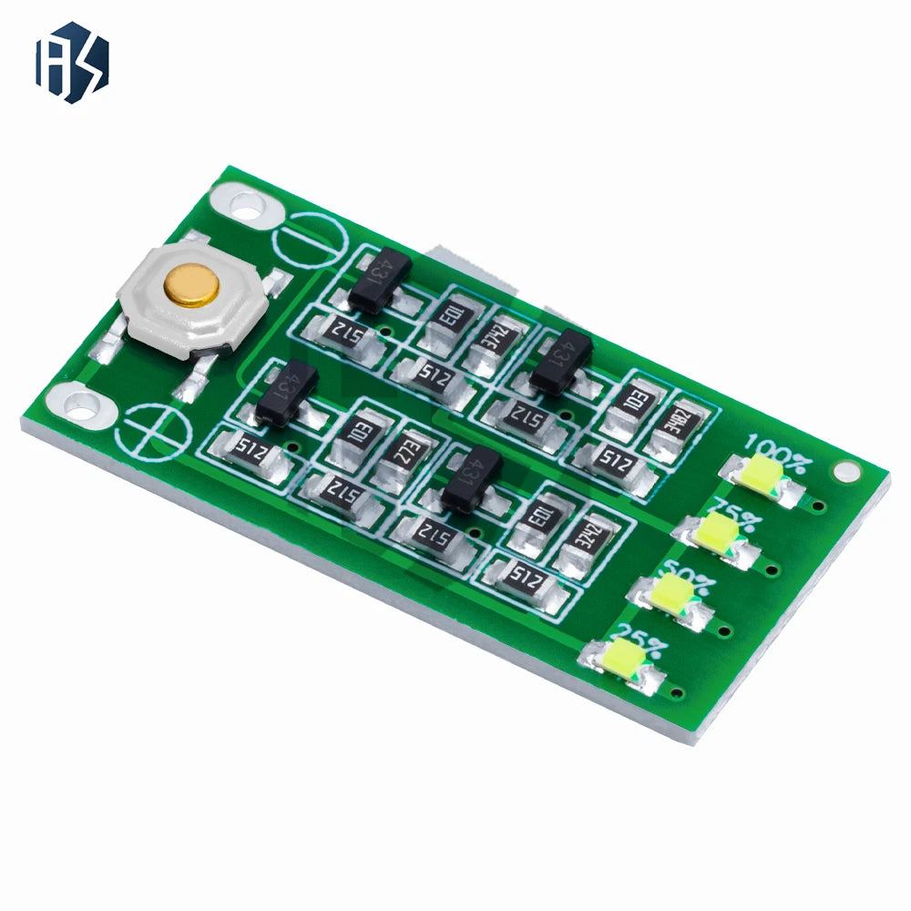 3S Li-ion/LiPo Battery Capacity Tester – 9-26V Voltage Monitor Module with LED Bar Graph Display for 11.1V/12.6V Packs | RC Zpaxo