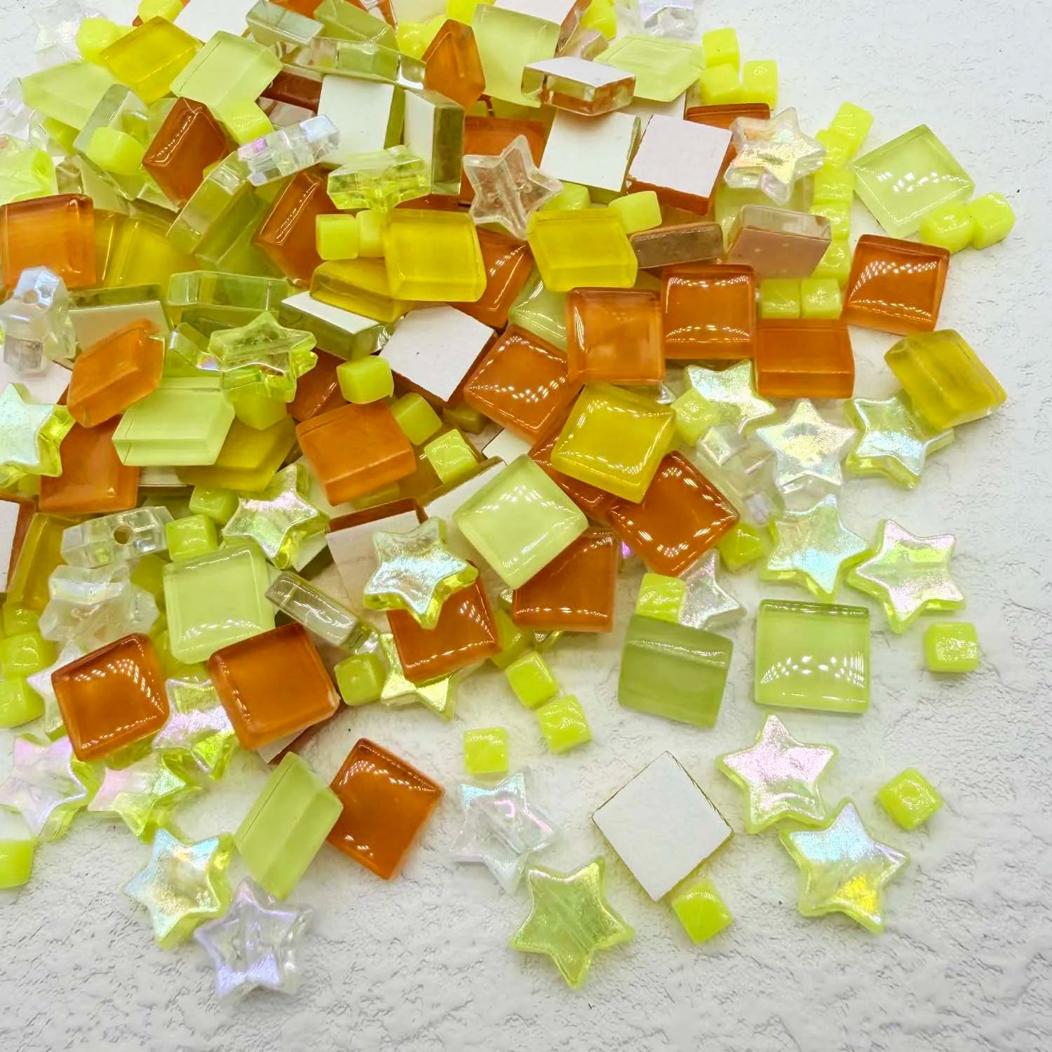56g Glass Mosaic Tiles for DIY Crafts & Home Décor Glass Mosaic Tiles Zpaxo color 1 56g