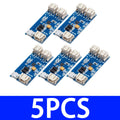Mini Solar Lipo Charger Board CN3065 Lithium Battery Chip DIY Outdoor Charging Board Module with Connector Wire For Arduino Zpaxo 5PCS