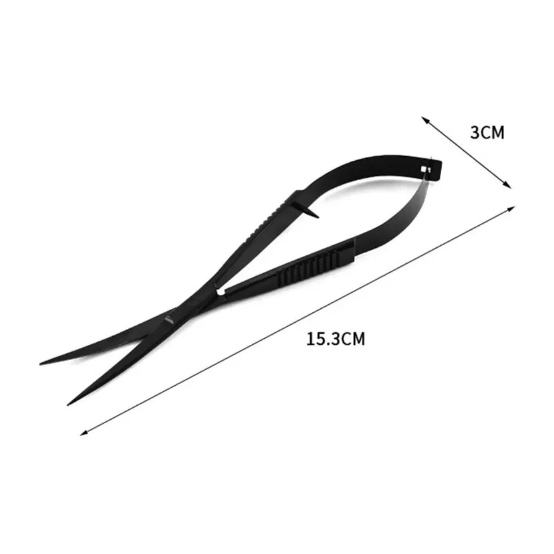 Curved Straight Spring Scissor Aquarium Aquascaping Plant Tools