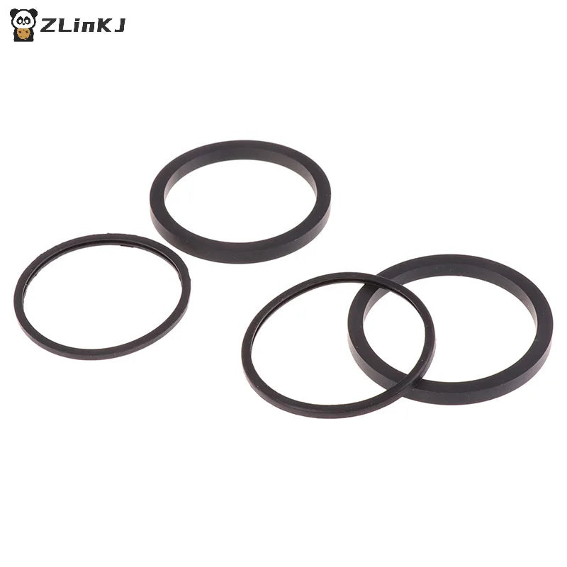 ▶4Pcs PE Wear-Resistant Sealing Ring Motorcycle Mountain Road Bike Disc Brake Caliper Sealing Ring O-Ring Brake Piston Zpaxo